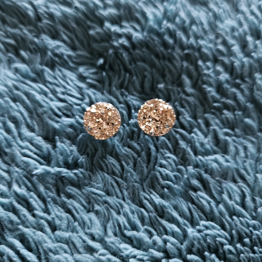 Boutique Druzie Stud Earrings